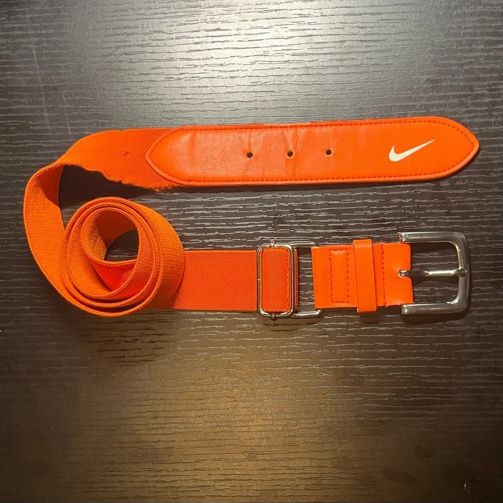VINTAGE Nike Golf Belt in Orange